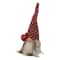 13" Lighted Girl Valentine's Day Gnome With Love Heart